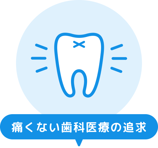 痛く無い歯科医療の追求